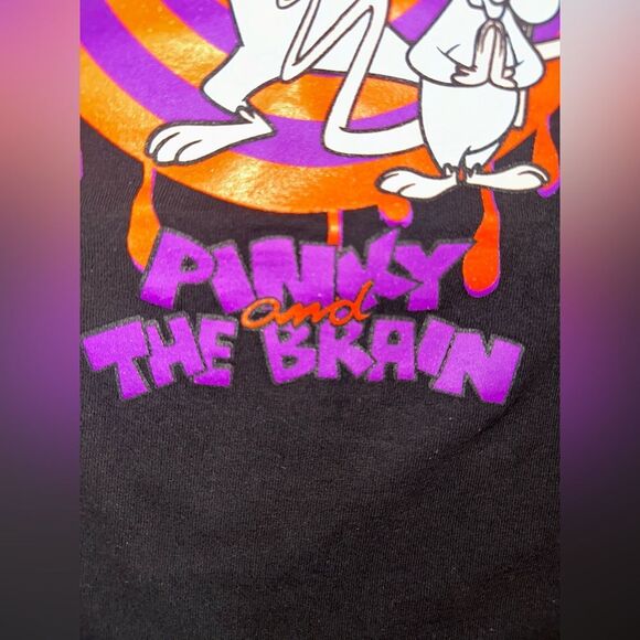 Vintage 90s Pinky and The Brain The Hundreds Animaniacs Size Large NEW - Picture 3 of 8